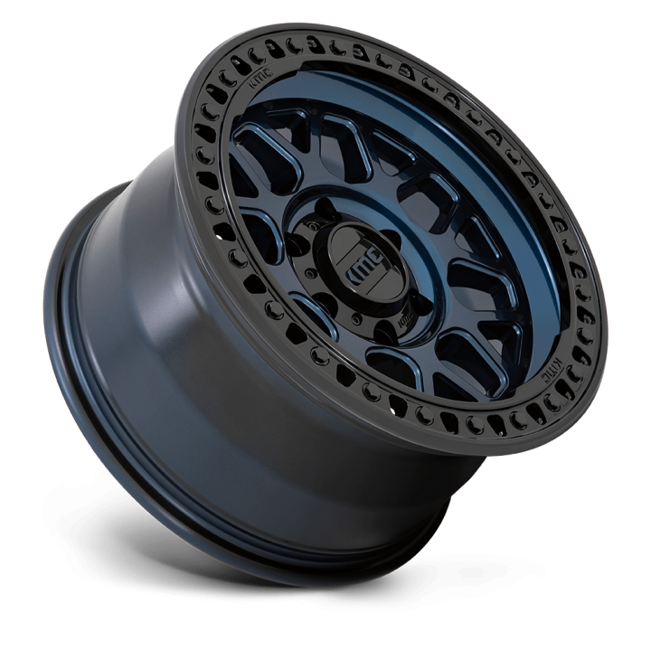 Felga aluminiowa KM549 GRS Midnight Blue W/ Gloss Black Lip KMC - ujęcie 2
