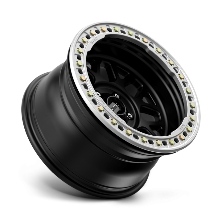 Felga aluminiowa KM235 GRENADE CRAWL BEADLOCK Satin Black KMC - ujęcie 2