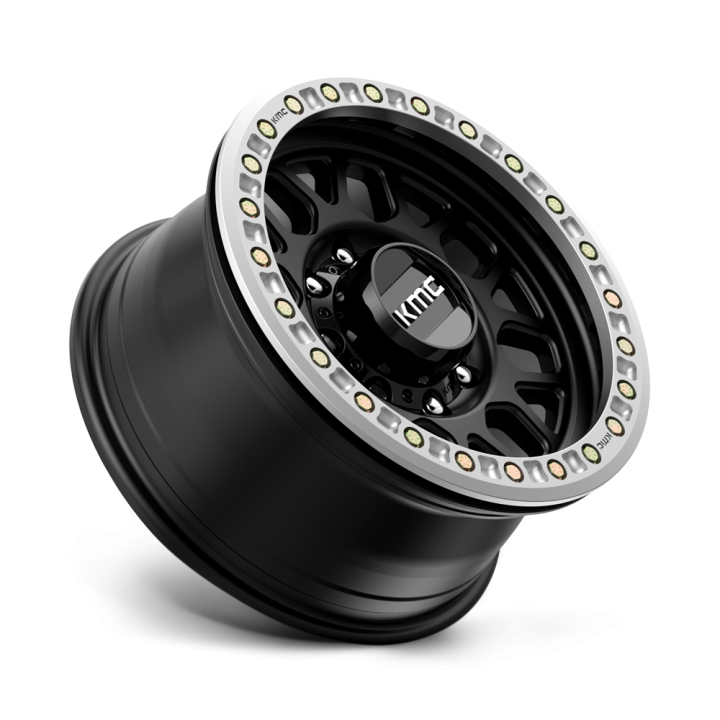 Felga aluminiowa KM234 GRENADE DESERT BEADLOCK Satin Black KMC - ujęcie 3