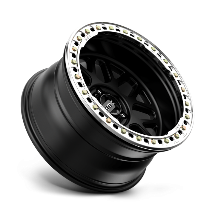 Felga aluminiowa KM235 GRENADE CRAWL BEADLOCK Satin Black KMC - ujęcie 2