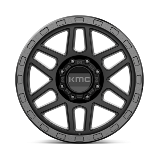 Felga aluminiowa KM544 MESA Satin Black W/ Gloss Black Lip KMC - ujęcie 2