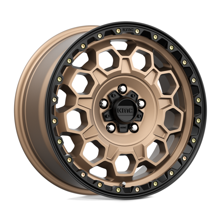 Felga aluminiowa KM545 TREK Matte Bronze W/ Black Lip KMC