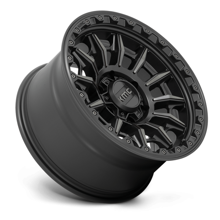 Felga aluminiowa KM547 CARNAGE Satin Black W/ Gray Tint KMC - ujęcie 3