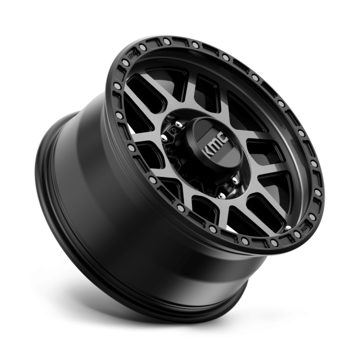 Felga aluminiowa KM544 MESA Satin Black W/ Gray Tint KMC - ujęcie 3