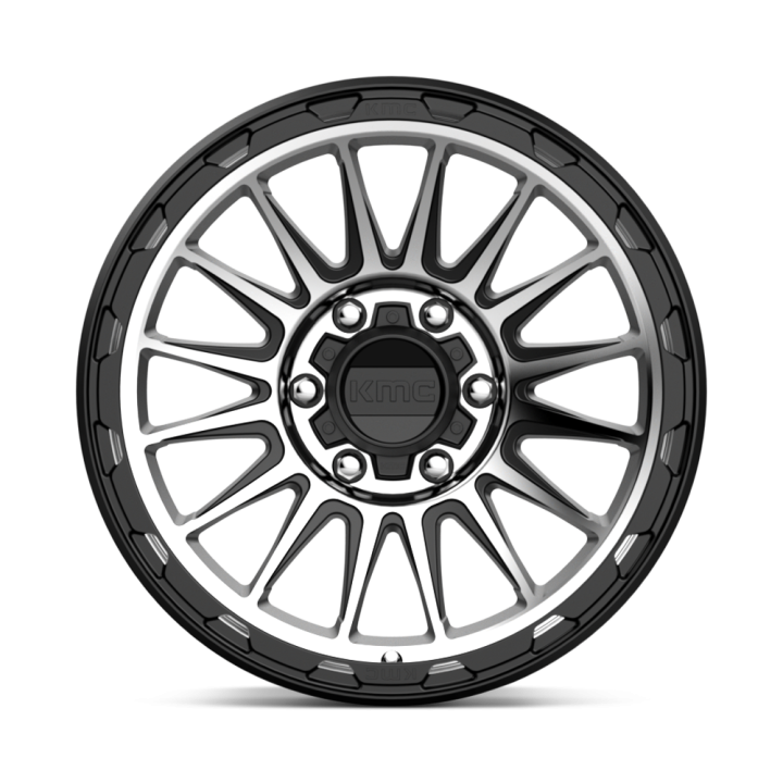 Felga aluminiowa KM542 IMPACT Satin Black Machined KMC - ujęcie 2