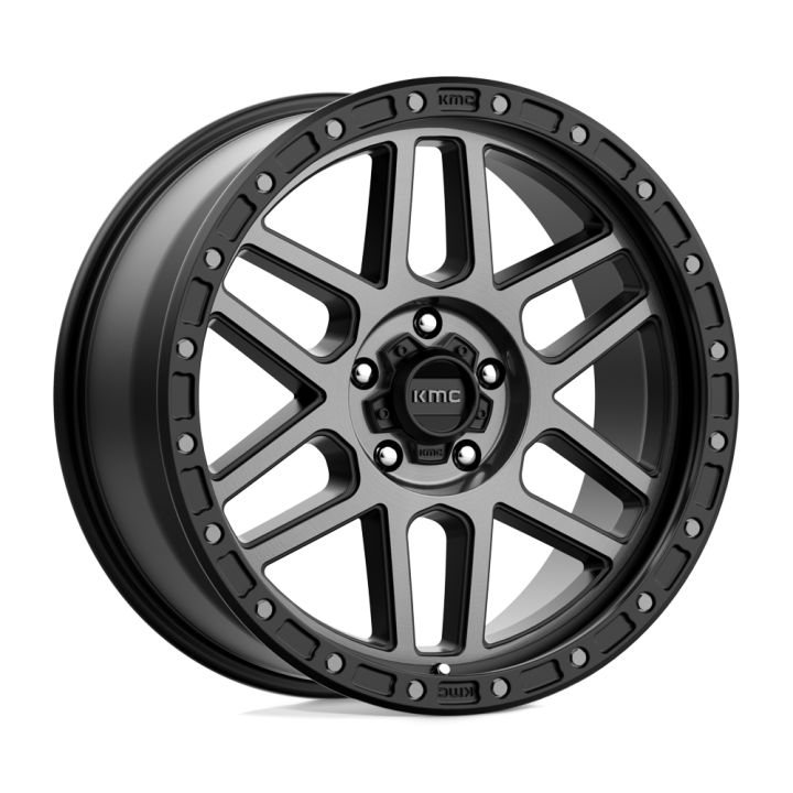 Felga aluminiowa KM544 MESA Satin Black W/ Gray Tint KMC