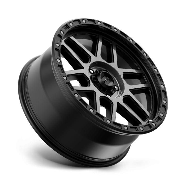 Felga aluminiowa KM544 MESA Satin Black W/ Gray Tint KMC - ujęcie 2