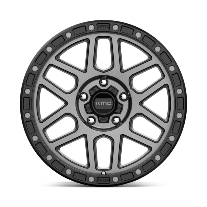 Felga aluminiowa KM544 MESA Satin Black W/ Gray Tint KMC - ujęcie 3