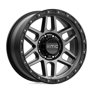Felga aluminiowa KM544 MESA Satin Black W/ Gray Tint KMC