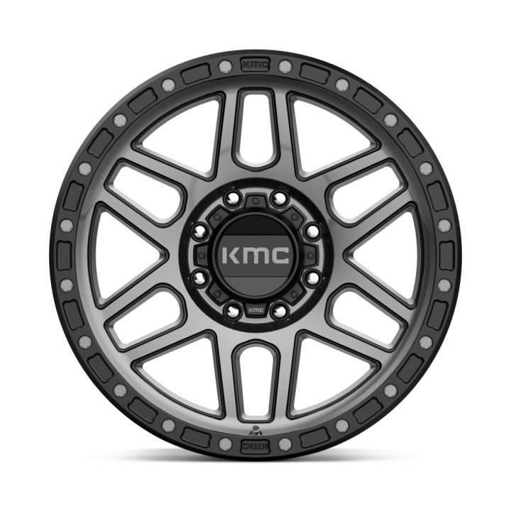 Felga aluminiowa KM544 MESA Satin Black W/ Gray Tint KMC - ujęcie 3