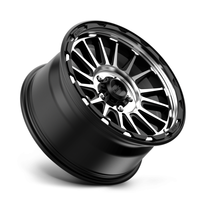 Felga aluminiowa KM542 IMPACT Satin Black Machined KMC - ujęcie 2
