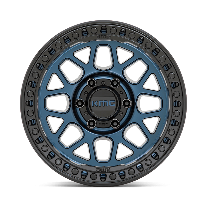 Felga aluminiowa KM549 GRS Midnight Blue W/ Gloss Black Lip KMC - ujęcie 3