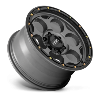 Felga aluminiowa KM541 DIRTY HARRY Satin Gray W/ Black Lip KMC - ujęcie 2
