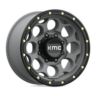 Felga aluminiowa KM541 DIRTY HARRY Satin Gray W/ Black Lip KMC