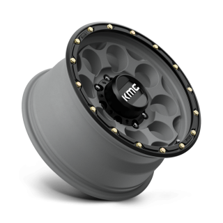 Felga aluminiowa KM541 DIRTY HARRY Satin Gray W/ Black Lip KMC - ujęcie 2