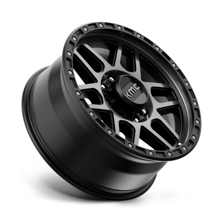 Felga aluminiowa KM544 MESA Satin Black W/ Gray Tint KMC - ujęcie 3