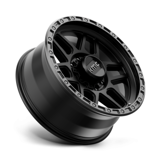 Felga aluminiowa KM544 MESA Satin Black W/ Gloss Black Lip KMC - ujęcie 2