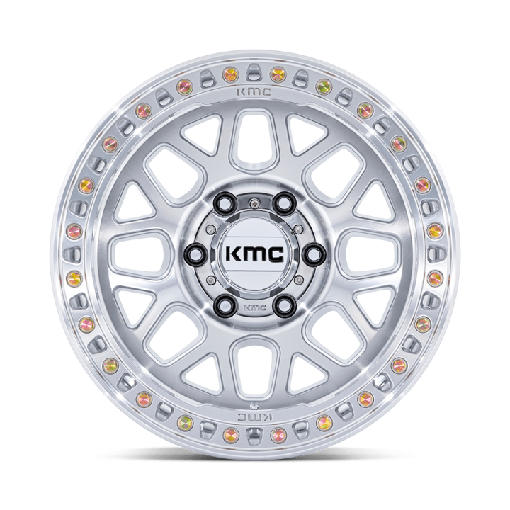 Felga aluminiowa KM549 GRS Gloss Silver W/ Machined Face KMC - ujęcie 3
