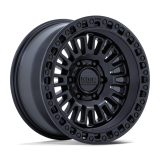 Felga aluminiowa KM554 AZTEC Matte Black W/ Gloss Black Lip KMC