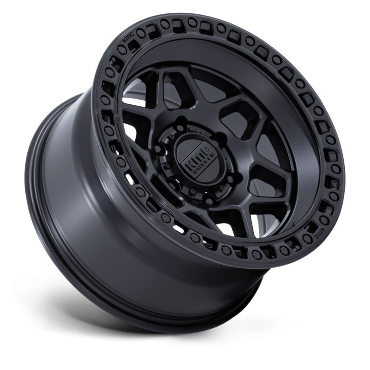 Felga aluminiowa KM553 TORX Matte Black W/ Gloss Black Lip KMC - ujęcie 3
