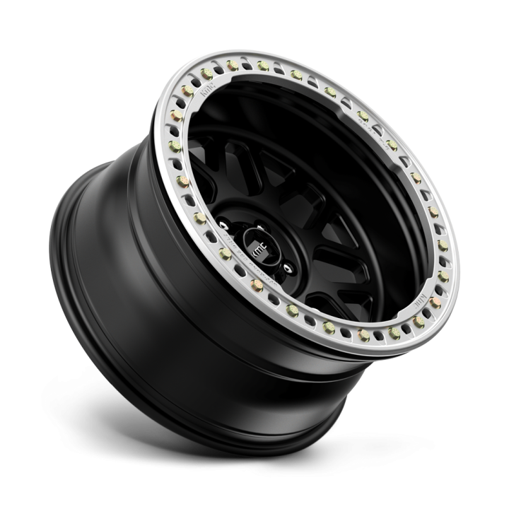 Felga aluminiowa KM235 GRENADE CRAWL BEADLOCK Satin Black KMC - ujęcie 3