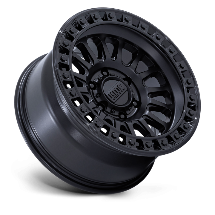 Felga aluminiowa KM552 IMS Matte Black W/ Gloss Black Lip KMC - ujęcie 3