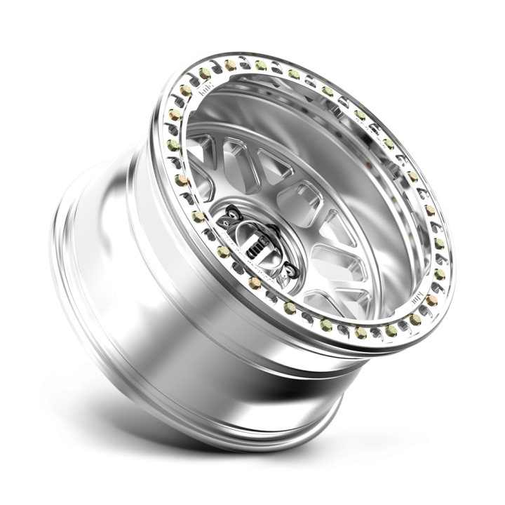 Felga aluminiowa KM235 GRENADE CRAWL BEADLOCK Machined KMC - ujęcie 2
