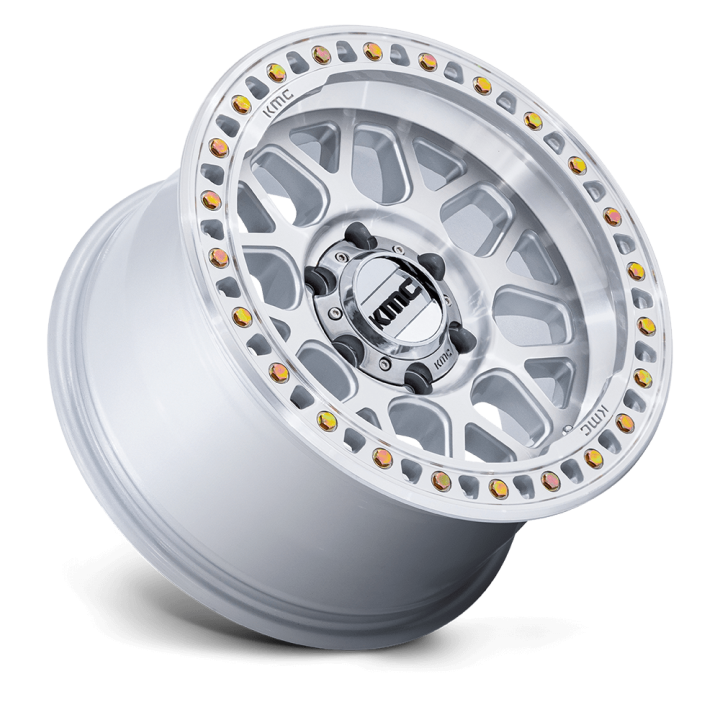 Felga aluminiowa KM549 GRS Gloss Silver W/ Machined Face KMC - ujęcie 2