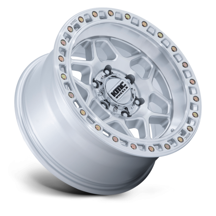 Felga aluminiowa KM553 TORX Gloss Silver W/ Machined Face KMC - ujęcie 3