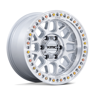 Felga aluminiowa KM549 GRS Gloss Silver W/ Machined Face KMC