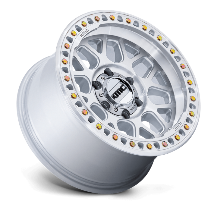 Felga aluminiowa KM549 GRS Gloss Silver W/ Machined Face KMC - ujęcie 2
