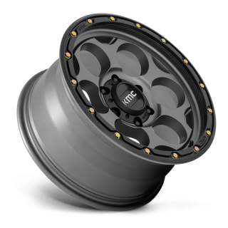 Felga aluminiowa KM541 Dirty Harry Satin Gray W/ Black LIP KMC - ujęcie 2