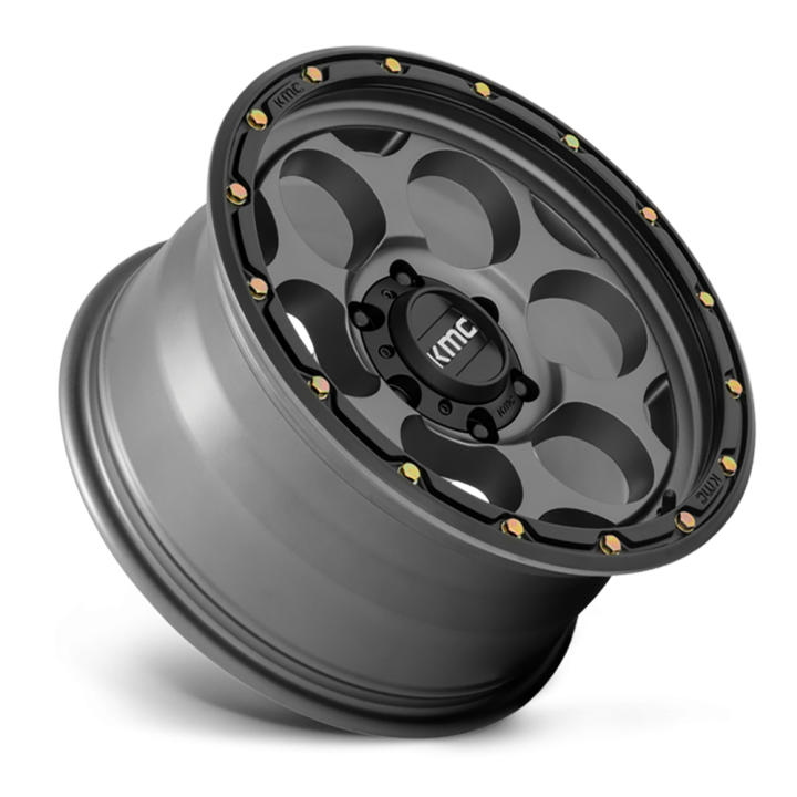 Felga aluminiowa KM541 Dirty Harry Satin Gray W/ Black LIP KMC - ujęcie 2