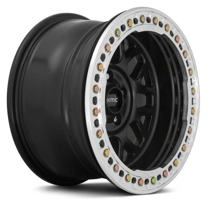 Felga aluminiowa KM235 Satin Black Beadlock KMC - ujęcie 3