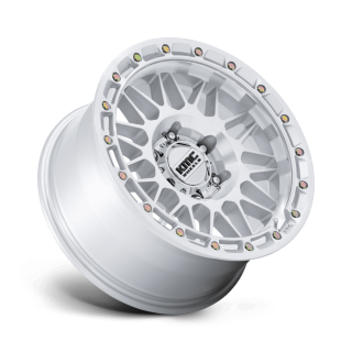 Felga aluminiowa KM555 ATTACK Gloss Silver W/ Machined Face KMC - ujęcie 2