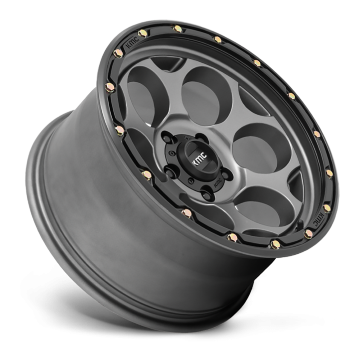 Felga aluminiowa KM541 Dirty Harry Satin Gray W/ Black LIP KMC - ujęcie 2