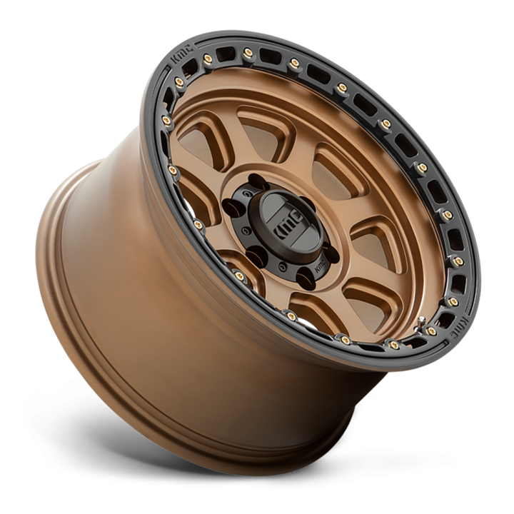 Felga aluminiowa KM548 Chase Matte Bronze W/ Black LIP KMC - ujęcie 2