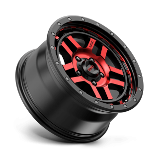Felga aluminiowa KM540 Recon Gloss Black Machined W/ RED Tint KMC - ujęcie 2