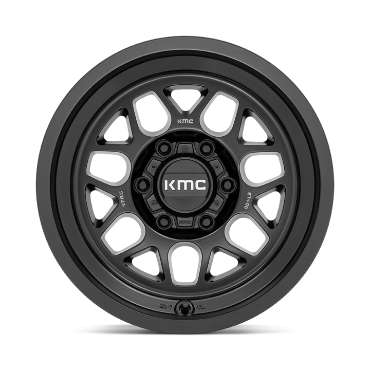 Felga aluminiowa KM725 Terra Satin Black KMC - ujęcie 3