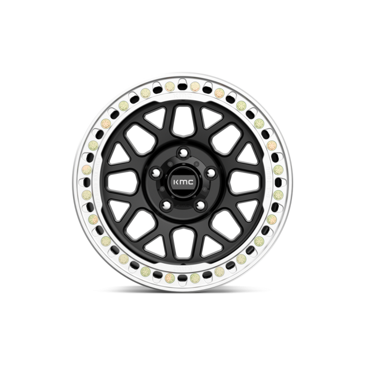 Felga aluminiowa KM235 Grenade Crawl Beadlock Satin Black KMC - ujęcie 3