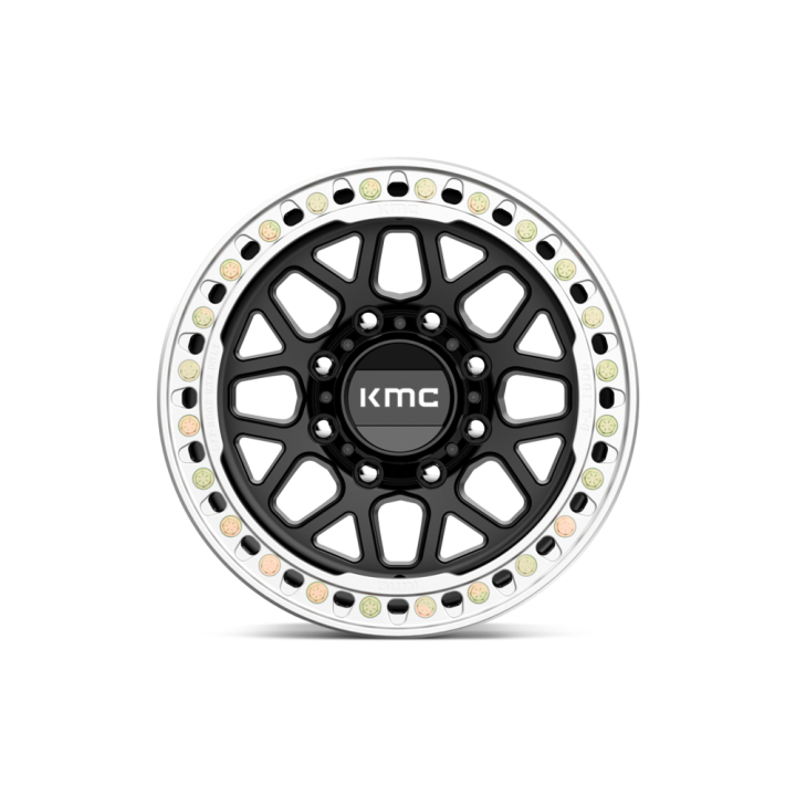 Felga aluminiowa KM235 Grenade Crawl Beadlock Satin Black KMC - ujęcie 3