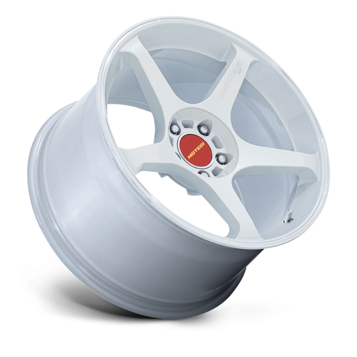 Felga aluminiowa MR159 BATTLE V Matsuri White Pearl W/ Machined Lip Stripe MOTEGI RACING - ujęcie 3
