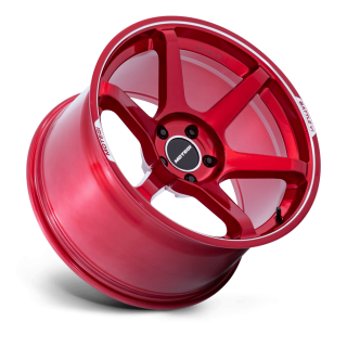 Felga aluminiowa MR160 BATTLE VI Cherry Red Metallic W/ Machined Lip MOTEGI RACING - ujęcie 2