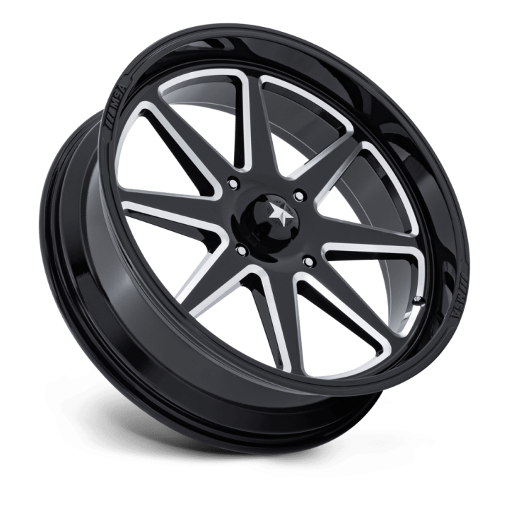 Felga aluminiowa M54 SPARK UTV Gloss Black Milled MSA - ujęcie 2