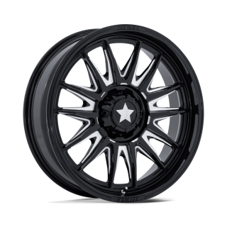 Felga aluminiowa M55 COMMANDER UTV Gloss Black Milled MSA