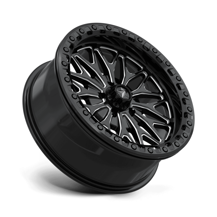 Felga aluminiowa MA53 BOLO UTV BEADLOCK Gloss Black Milled MSA - ujęcie 3