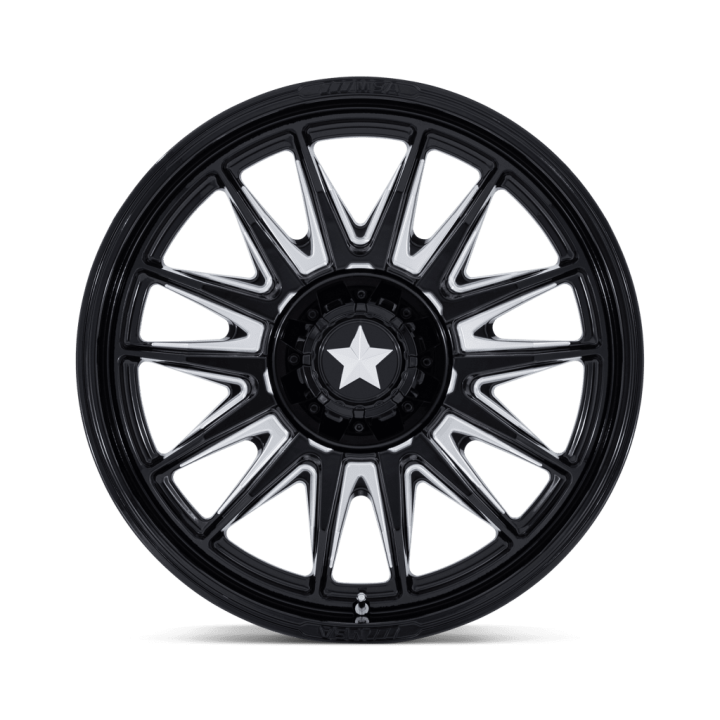 Felga aluminiowa M55 COMMANDER UTV Gloss Black Milled MSA - ujęcie 3