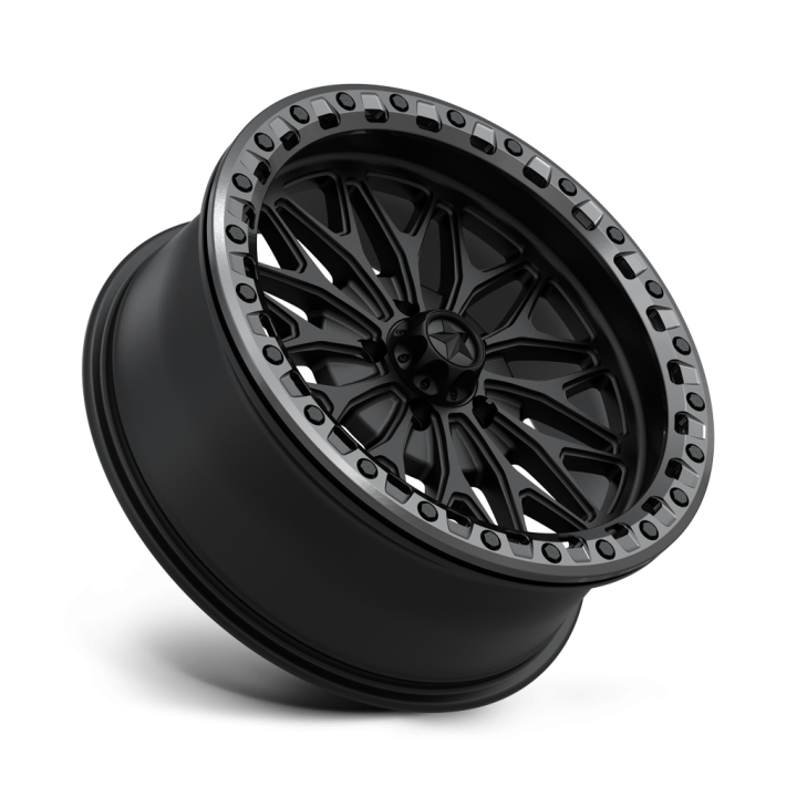 Felga aluminiowa MA53 BOLO UTV BEADLOCK Matte Black W/ Gloss Gunmetal Ring MSA - ujęcie 2