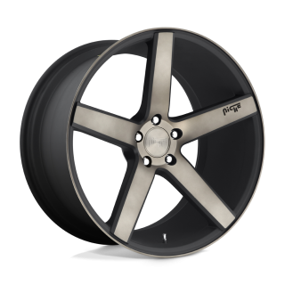 Felga aluminiowa M134 MILAN Matte Black Machined W/ Double Dark Tint NICHE ROAD WHEELS
