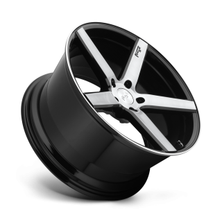 Felga aluminiowa M124 MILAN Gloss Black Brushed NICHE ROAD WHEELS - ujęcie 2